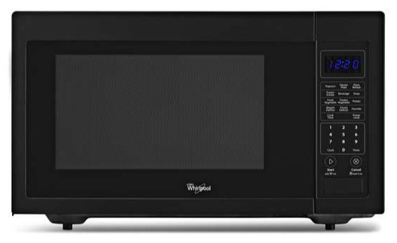 ACE Rent To Own |Whirlpool Black Whirlpool Microwave | Rent To Own Appliances in Nebraska & Iowa | Rent to Buy Black Microwave